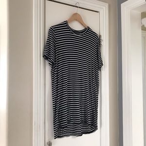 Striped T Shirt Dress